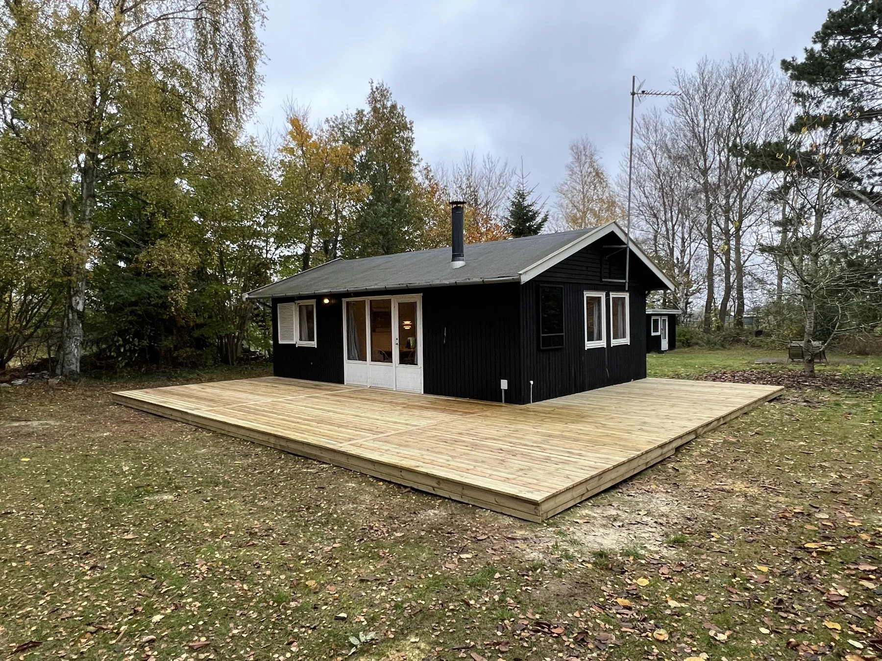 Et uderum omkring huset