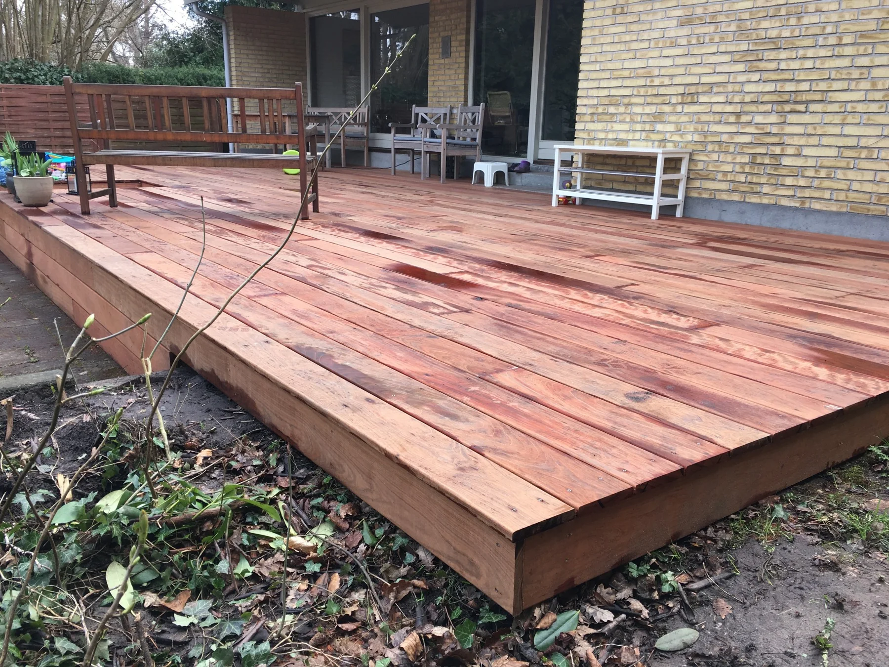 Den færdige terrasse – billede 2