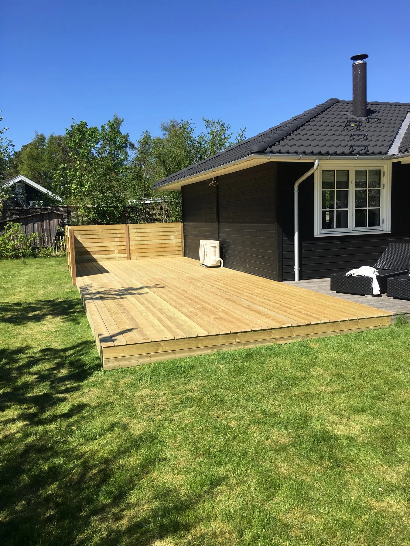 Sommerliv på terrassen
